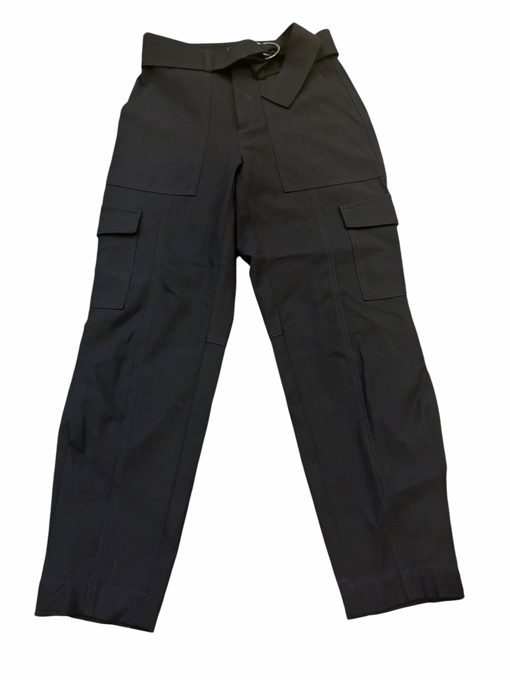 Banana Republic Women's Dress Cargo Style Size 0 Black Business Formal Tapered
